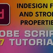 Adobe Script Tutorial 37 InDesign Fill And Stroke Properties
