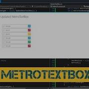 MetroTextBox Control Updated MetroFramework