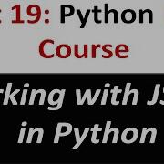 Working With JSON In Python Python Full Course In Hindi Part 19
