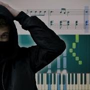 Alan Walker Faded Piano Tutorial SHEETS