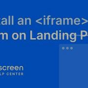 Install An Iframe Form In Your Landing Pages In Uscreen