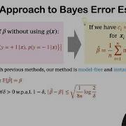 A Direct Approach To Estimating The Bayes Error In Binary Classification