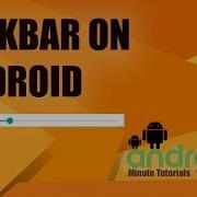 Android Studio SeekBar For MP3 Videos Volume Brightness Etc