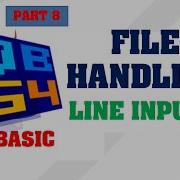 LINE INPUT In QBasic File Handling Make Easy