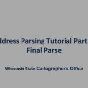 Address Parse Tool Part5