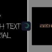 Basic Text Glitch Tutorial Alight Motion