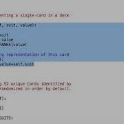 Object Oriented Card Games Part1