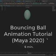 Maya Tutorial How To Create Your First Animation Simple Ball Bounce