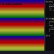 CSS Linear Radial Gradient English Version