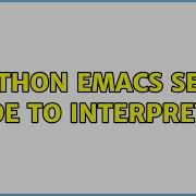 Ubuntu Ipython Emacs Send Code To Interpreter