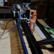 First Cutting Test Of CNC Router