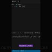 Python Course In Tamil Recursive Function