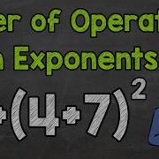 Order Of Operations With Exponents Math With Mr J