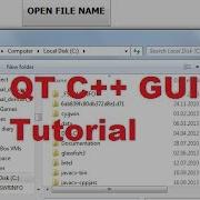 QT C GUI Tutorial 24 How To Use QFileDialog