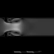 Large Eddy Simulation Of Flow On A Bluff Body Velocity Profile