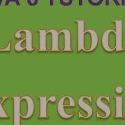Lambda Expression In Java 8
