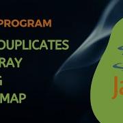 Duplicate Values Count In Array Using HashMap Java Program Swaroop Nadella
