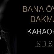 Teoman Bana Öyle Bakma Akustik Karaoke