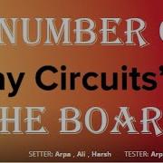 HACKEREARTH MAY CIRCUITS 21 Problem 4 A NUMBER ON BOARD Optimized Solution Solved In Python