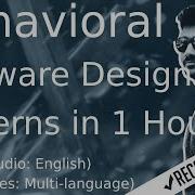 Behavioral Design Patterns Software Design Patterns Complete Concepts In 1 Hour