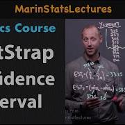 Bootstrap Confidence Interval With Examples Statistics Tutorial 36 MarinStatsLectures