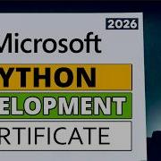 Microsoft Python Development Professional Certificate Review 2026