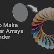 How To Create Circular Array In Blender Around Empty Tutorial For Beginners Blendertutorial