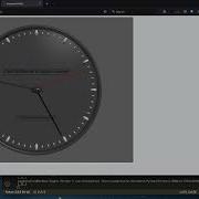 Paul McWhorter Vpython Lesson 17 Homework Accurate Smooth Analog Clock Hand Movement