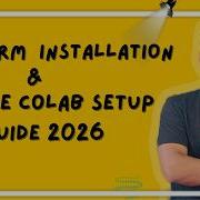 PyCharm Installation Google Colab Setup Guide 2026
