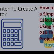 How To Create A Simple Calculator Using Python GUI Tkinter Project Using Pycharm Hostbox Cse