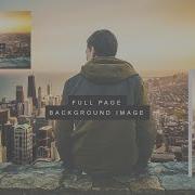 Responsive Full Page Image Background Using HTML CSS