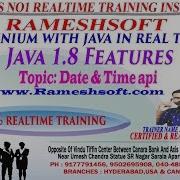 RAMESHSOFT Date And Time API In Java8 By Ramesh Anapati