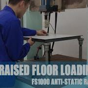 Anti Static Raised Floor Loading Capacity Test Titanflor