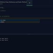 Python Classes Class Attributes And Static Methods