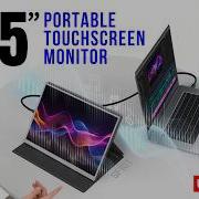 10 5 дюймовый портативный сенсорный монитор MINIX SF10T Четкость Full HD Обзор распаковки