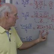 Algebra Help Simplifying Radicals 1
