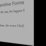 Double Comparatives Lesson 21 English Grammar