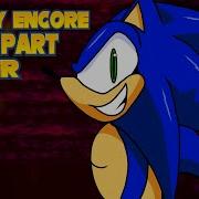 Trinity Encore Sonic Part WITH LYRICS COVER FNF Vs Rewrite Round 2 Cover
