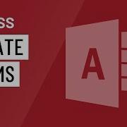 Access Creating Forms