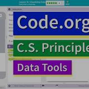 Visualizing Data Lesson 14 6 Tutorial With Answers Code Org CS Principles