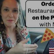 Order Pizza From An American Restaurant