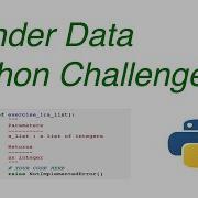 Dunder Data Python Challenge 1