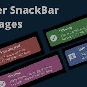 Flutter Custom Message SnackBars Managed By The ScaffoldMessenger