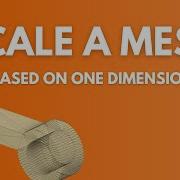 Как масштабировать сетку в Fusion 360 если известно одно измерение