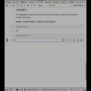 Round Built In Functions In Python Python Shorts Round