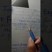 What Is Implicit And Explicit Function