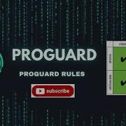 ProGuard ProGuard Rules Shrinker Obfuscator Optimizer