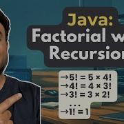 Java Program To Find Factorial Using Recursion