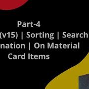 Part 4 Angular V15 Sorting Search Pagination On Material Card Items