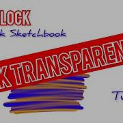 Autodesk Sketchbook ALPHA LOCK Easy Tutorial Lock Transparency